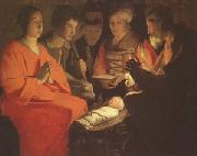 Georges de La Tour, The Adoration of the Shepherds (mk05)